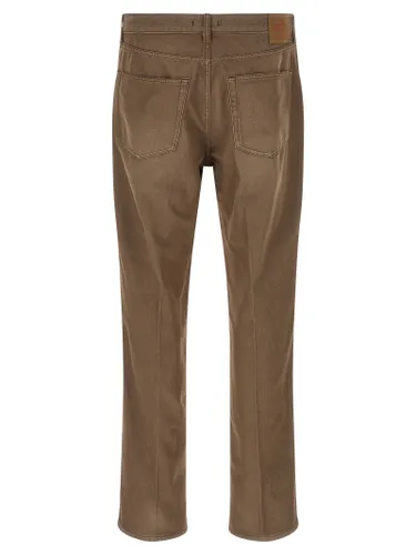 Cotton Casual Men's Pants - Prada - Modalova