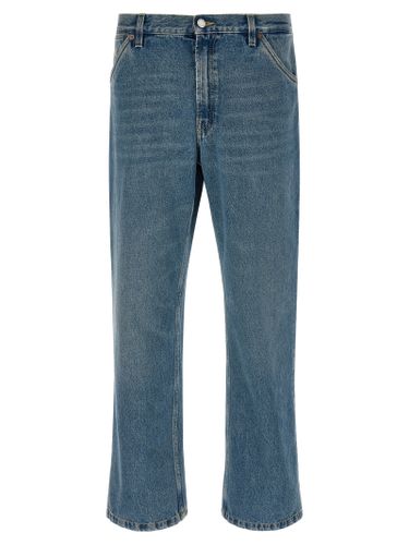 Cotton Straight-Leg Men's Jeans - Prada - Modalova