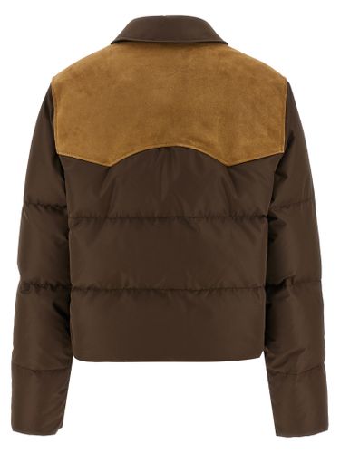 Recycled Polyester Full-Length Women's Jacket - Miu Miu - Modalova