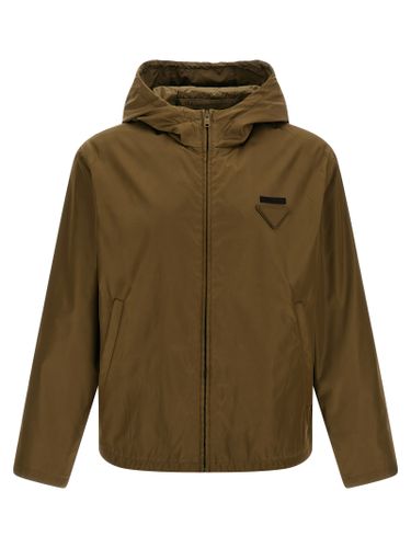 Polyamide Shell Men's Jacket - Prada - Modalova
