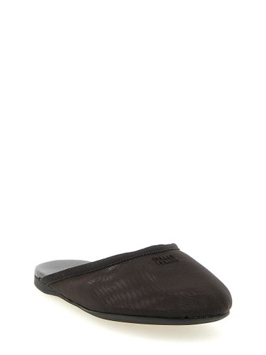 Recycled Polyester Women's Flats - Miu Miu - Modalova
