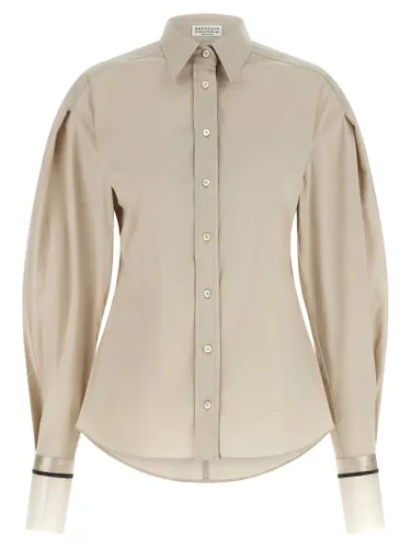 Cotton Women's Blouse - Brunello Cucinelli - Modalova