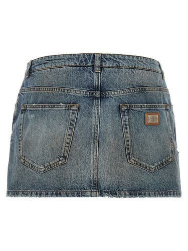 Cotton Long Women's Skirt - Dolce & Gabbana - Modalova