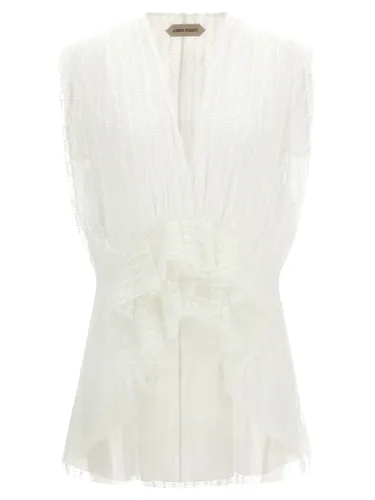 Polyester Sleeveles Women's T-Shirt - Alberta Ferretti - Modalova