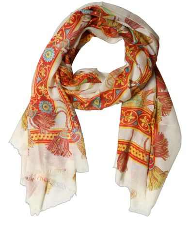 Carretto Print Modal Shawl Women's Scarf (Pre-Owned) - Dolce & Gabbana - Modalova