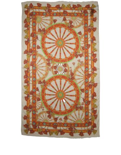 Carretto Print Modal Shawl Women's Scarf (Pre-Owned) - Dolce & Gabbana - Modalova