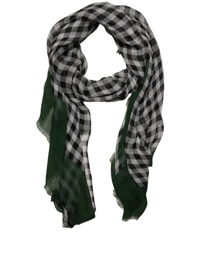 Napoli Silk Gingham Shawl Women's Scarf - Dolce & Gabbana - Modalova