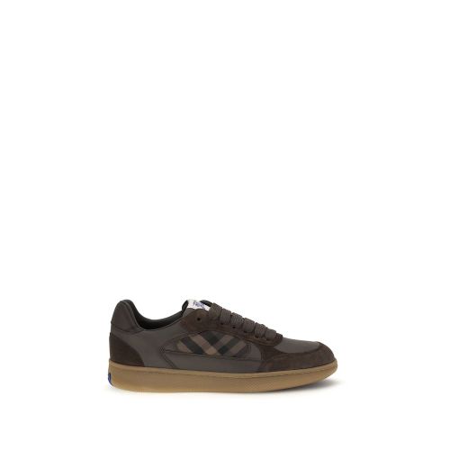 Calf Leather Bos Taurus Athletic Men's Sneakers - Burberry - Modalova