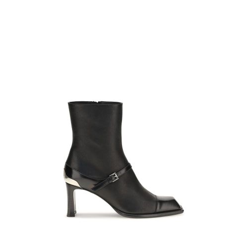 Lamb Leather Ankle Women's Boots - Alexander McQueen - Modalova