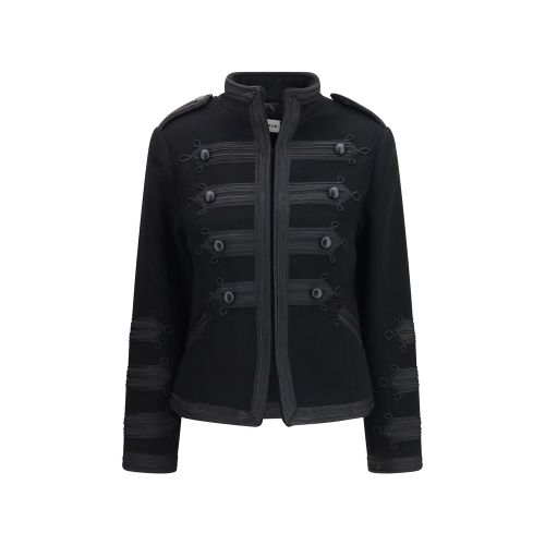 Wool Oves Aries Biker Women's Jacket - P.A.R.O.S.H. - Modalova
