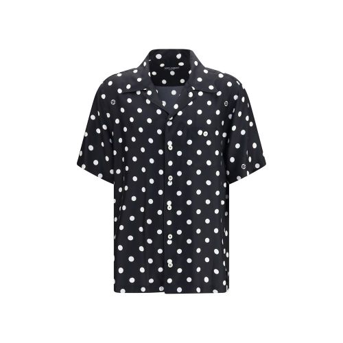 Silk Pattern Men's Shirt - Dolce & Gabbana - Modalova