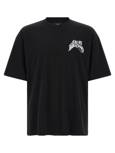 Amiri Black Cotton Men's T-Shirt - Amiri - Modalova