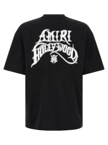 Amiri Black Cotton Men's T-Shirt - Amiri - Modalova