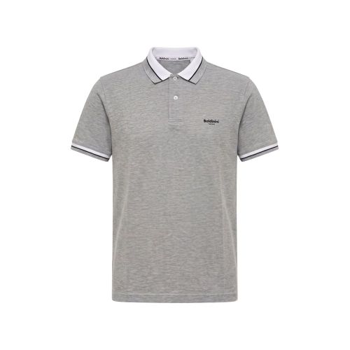 Grey Cotton Men Men's Polo - Baldinini Trend - Modalova