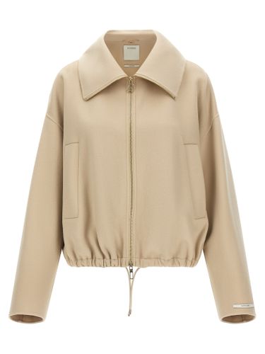 Sportmax Beige Wool Women's Bomber - Sportmax - Modalova