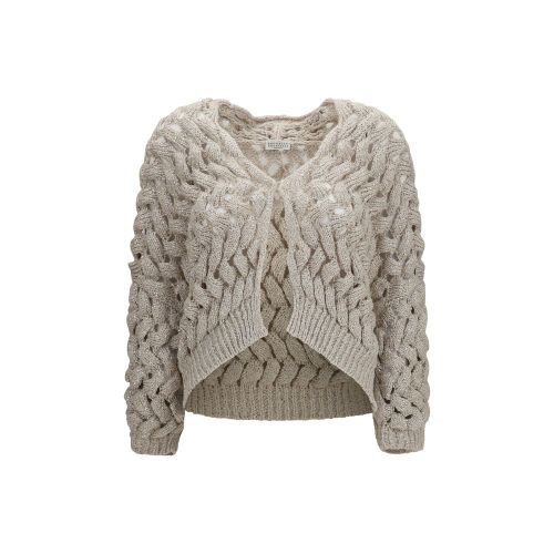 Silk Women's Cardigan - Brunello Cucinelli - Modalova
