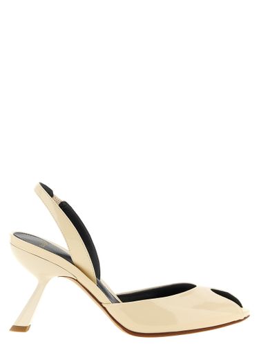Calfskin Mid Heel Women's Pumps - Alexandre Birman - Modalova