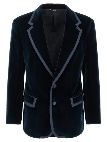 Cotton Men's Blazer - Dolce & Gabbana - Modalova