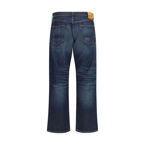 Cotton Straight-Leg Men's Jeans - Tom Ford - Modalova