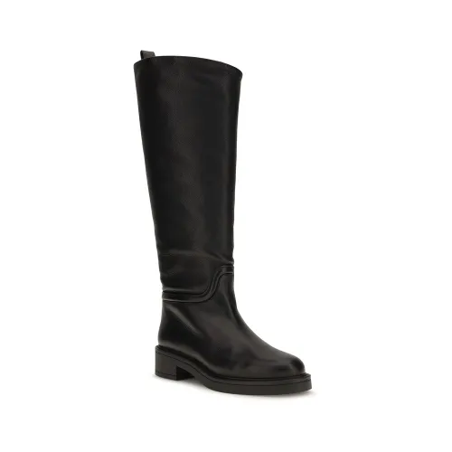 Calf Leather Bos Taurus Flat Women's Boots - Stuart Weitzman - Modalova