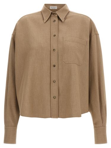 Cotton Women's Blouse - Brunello Cucinelli - Modalova