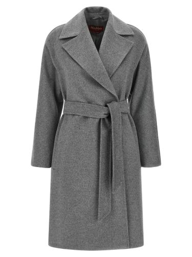 Max Mara Gray Wool Women's Coat - Max Mara - Modalova