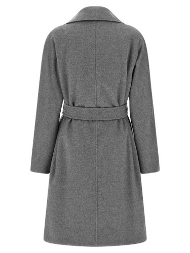 Max Mara Gray Wool Women's Coat - Max Mara - Modalova