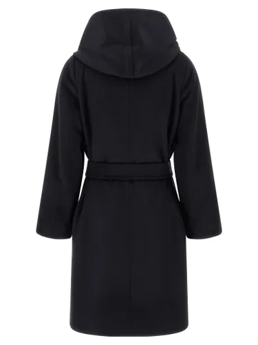 Max Mara Blue Wool Women's Coat - Max Mara - Modalova