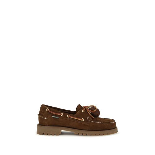 Suede Leather Slip-On Men's Loafers - Sebago - Modalova