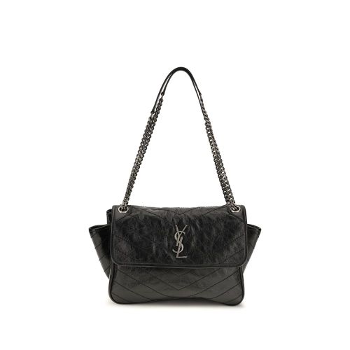 Calf Leather Bos Taurus Shoulder Women's Bag - Saint Laurent - Modalova