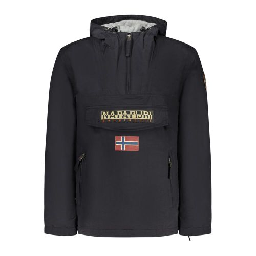 Nero Poliammide Men's Men's Jacket - Napapijri - Modalova