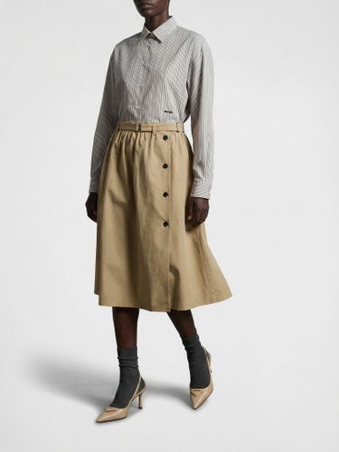 Cotton Midi Women's Skirt - Prada - Modalova