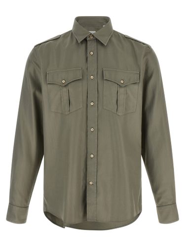 Cotton Men's Blouse - Brunello Cucinelli - Modalova
