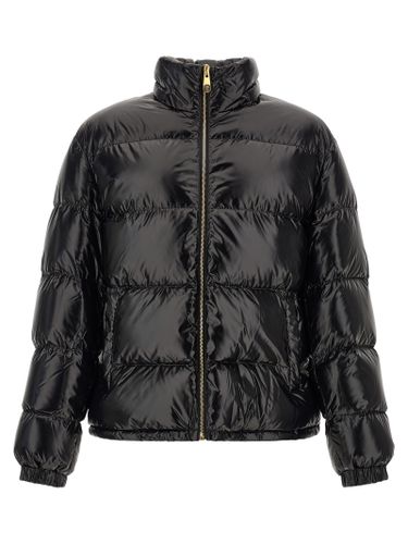 Nylon Full-Length Men's Jacket - Versace - Modalova