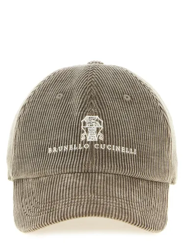 Cotton Cap (Baseball Men's Hat) - Brunello Cucinelli - Modalova