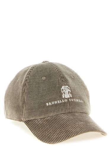 Cotton Cap (Baseball Men's Hat) - Brunello Cucinelli - Modalova
