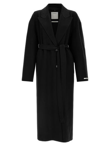 Sportmax Black Wool Women's Coat - Sportmax - Modalova