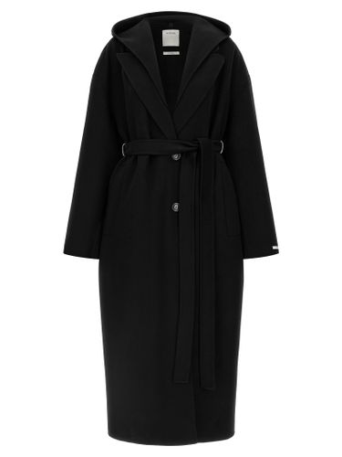 Sportmax Black Wool Women's Coat - Sportmax - Modalova