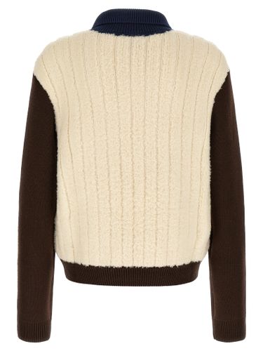 Wool Full-Length Men's Jacket - Casablanca - Modalova