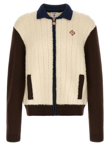 Wool Full-Length Men's Jacket - Casablanca - Modalova