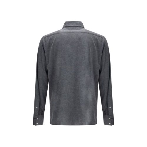 Silk Dress Men's Shirt - Brunello Cucinelli - Modalova