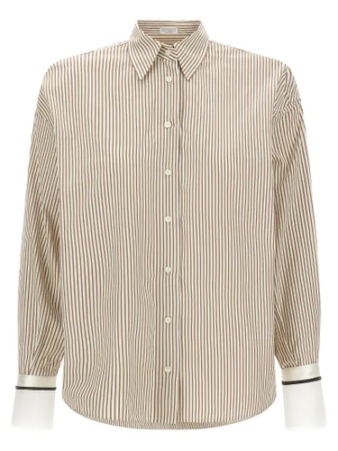 Cotton Women's Blouse - Brunello Cucinelli - Modalova