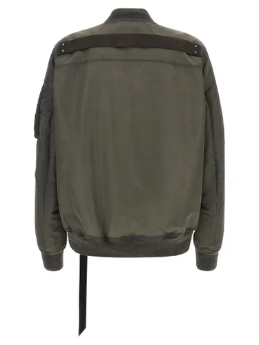 DRKSHDW Gray Nylon Men's Bomber - DRKSHDW - Modalova