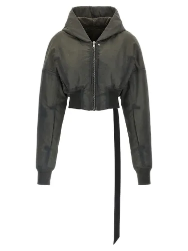 DRKSHDW Gray Nylon Women's Bomber - DRKSHDW - Modalova