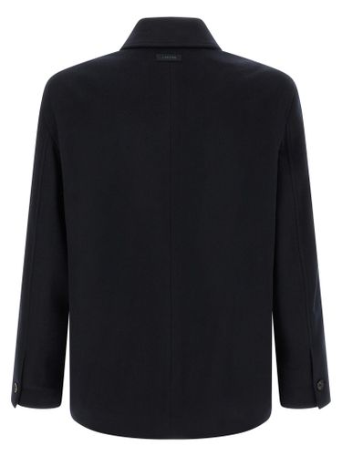 Cashmere Full-Length Men's Jacket - Lardini - Modalova