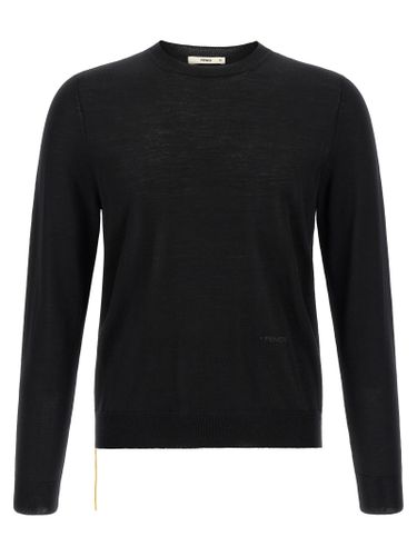Virgin Wool Men's Cardigan - Fendi - Modalova