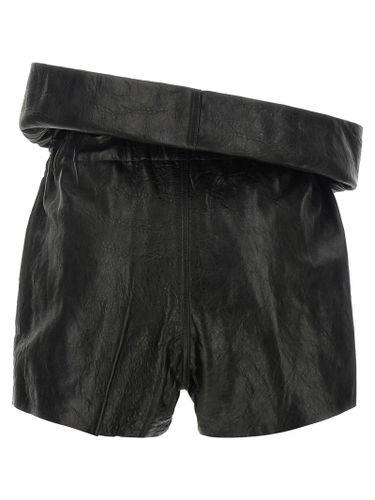 Lamb Leather Bermuda Women's Shorts - Rick Owens - Modalova