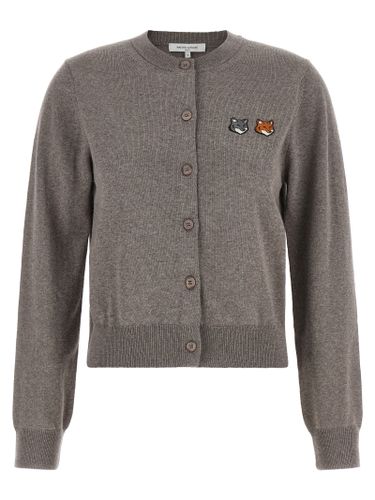 Wool Women's Cardigan - Maison Kitsuné - Modalova
