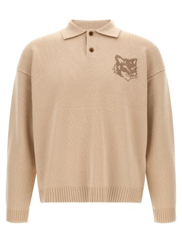 Wool Men's Cardigan - Maison Kitsuné - Modalova