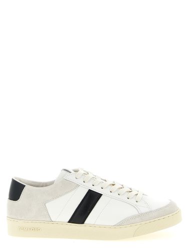 Leather Low Top Men's Sneakers - Tom Ford - Modalova